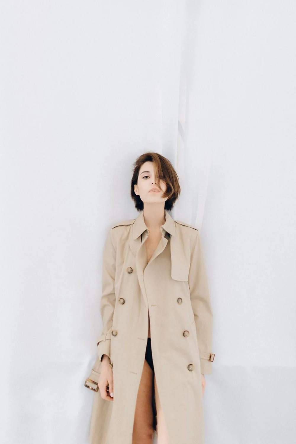 Wool Blend Overcoat